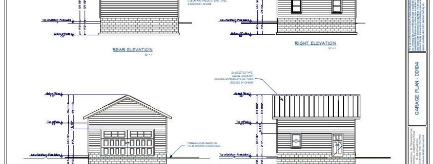 Elevation plan