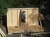 Shed-Installation