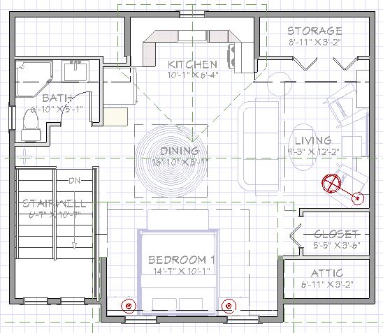 Home Garage Plans 24' x 30' Two Car Garage Blueprints | Construction